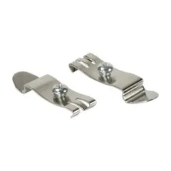 Logilink DIN rail mounting brackets, stainless steel, 2pcs.