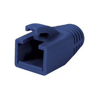 Logilink Modular RJ45 Plug Cable Boot 8mm blue, 50pcs — image 2