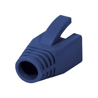 Logilink Modular RJ45 Plug Cable Boot 8mm blue, 50pcs — image 3