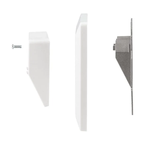 Logilink Keystone Faceplate for 2 modules, projecting, UP/50, pure white — image 5