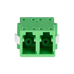 Logilink Fiber Adapter LC Duplex, 12 pieces, without flange, green — image 3