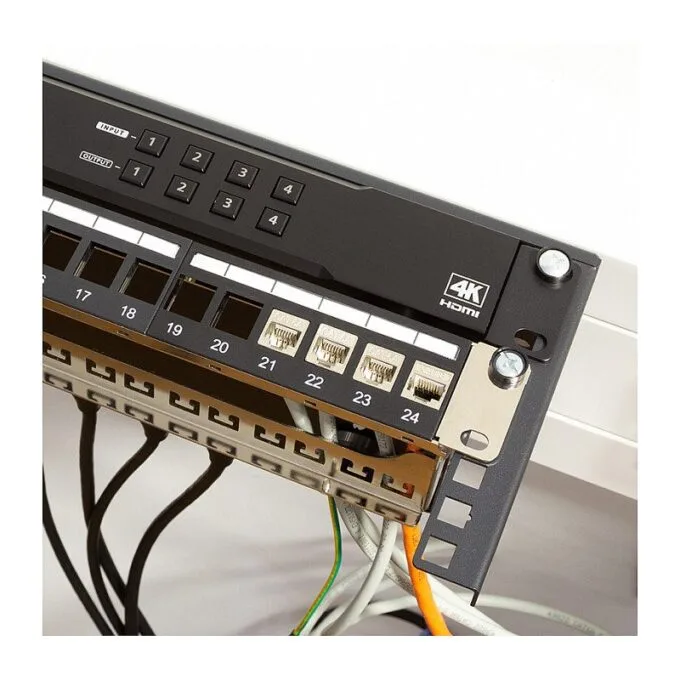 Logilink 19" rack for under-desk or wall mounting, 1U — image 9
