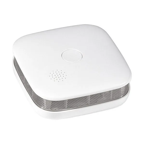 Logilink Smoke Detector, 10 year battery, EN14604, square — image 1