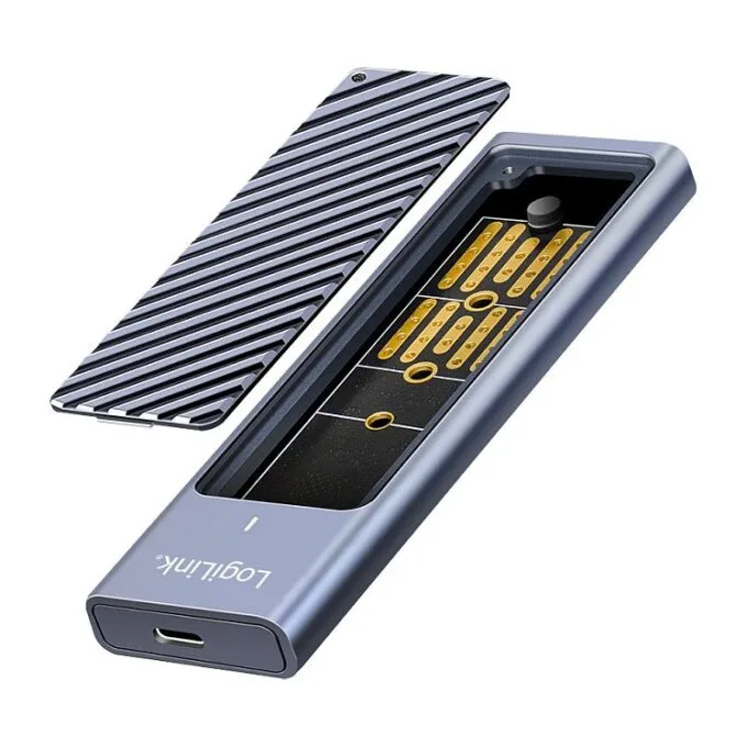 USB 3.2 Gen2x2 (20Gbps) SSD Enclosure USB-C to PCIe NVMe/SATA — image 2