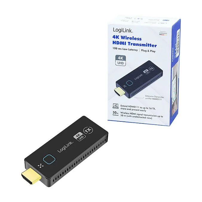Logilink HDMI BYOD transmitter unit for HDW0111, wireless, 50m, 4K@30Hz — image 4