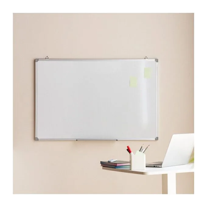 Dry Erase Whiteboard, wall-mounted, metal, 90x60cm — image 4
