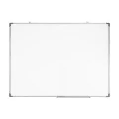 Dry Erase Whiteboard, wall-mounted, metal, 120x90cm