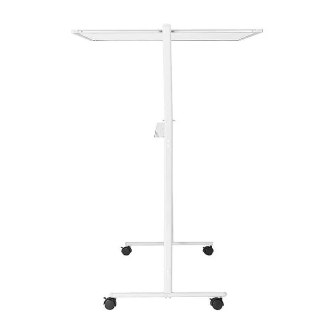 Dry Erase Whiteboard, mobile, double-sided, metal, 120x80cm — image 4
