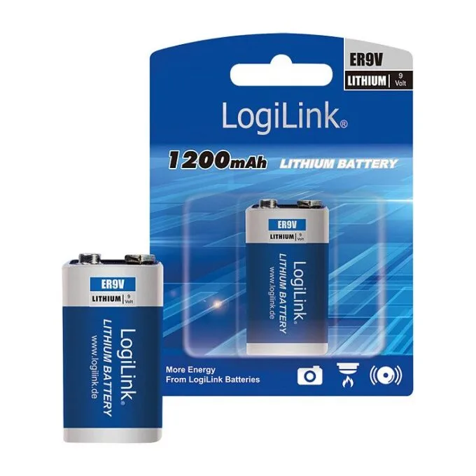 Battery, Lithium 9V , 1pcs. blister packing — image 3
