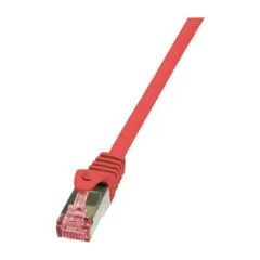 Patch Cable Cat.6 S/FTP red 0,50m, PrimeLine