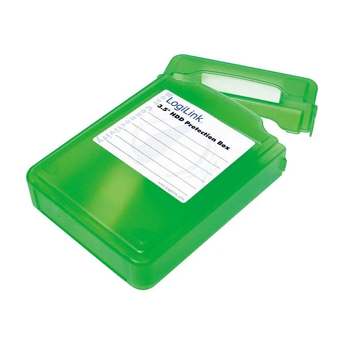 3,5" HDD protection box for 1 HDD, green — image 1