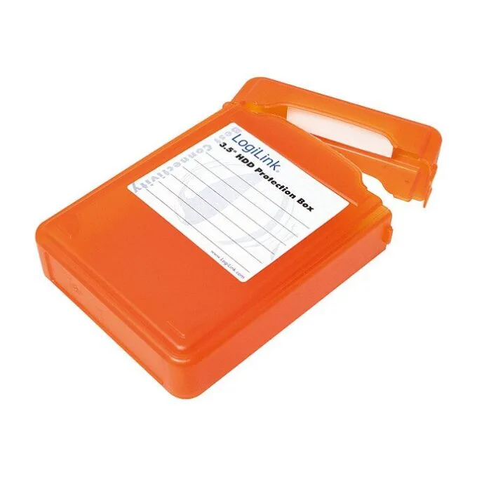 3,5" HDD protection box for 1 HDD, orange — image 1