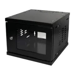 10" Wall Mount Cabinet SoHo, 04U, black