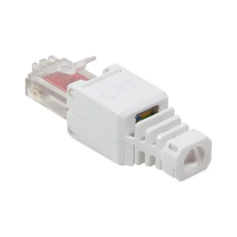 Modular Plug RJ45 Cat.6, UTP, toolless, white — image 2