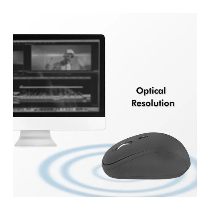 Mouse, Wireless 2.4G, 3-button, DPI Switch, black — image 7