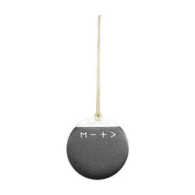 Portable BT 4.2 Speaker, fabric covering, round shape — image 6