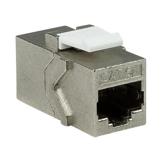 Keystone coupler Cat.6A STP, 2xRJ45, EconLine — image 1