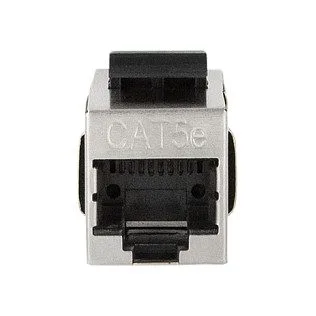 Keystone Coupler Cat.5e STP, 2xRJ45, metal, shielded — image 3