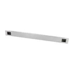 19" Blank Panel, tool-free snap-in type, 1U, metal, grey