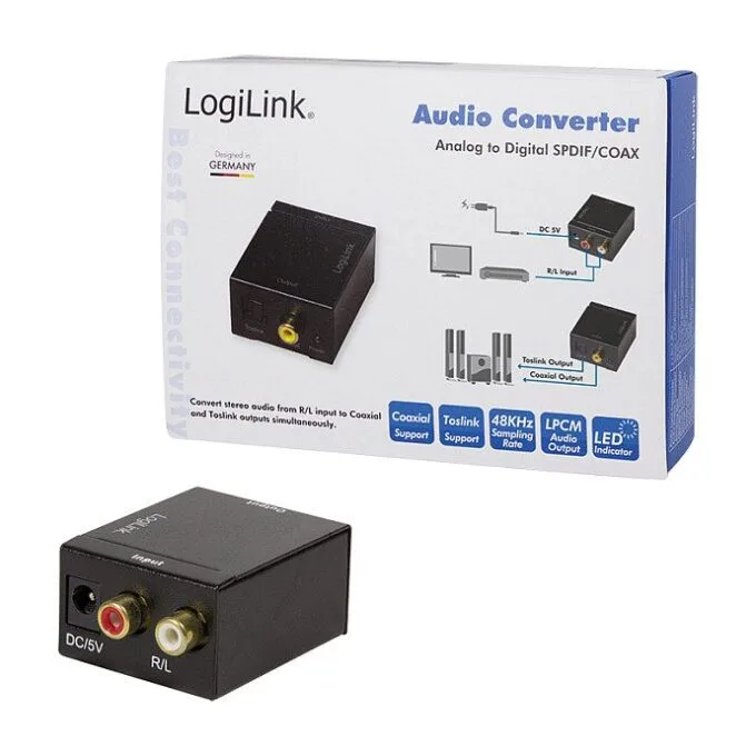 Audio Converter, Analog to Digital SPDIF/COAX — image 6