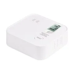Carbon Monoxide Detector, 10 years, w. LCD