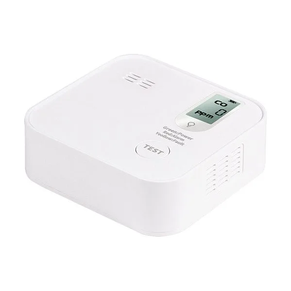 Carbon Monoxide Detector, 10 years, w. LCD — image 1
