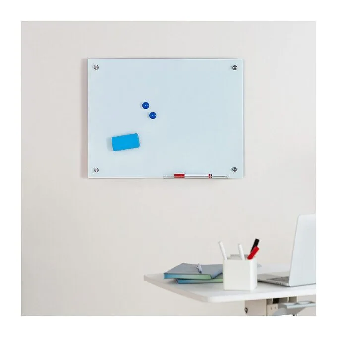 Dry Erase Whiteboard, wall-mounted, glass, 60x90cm — image 4