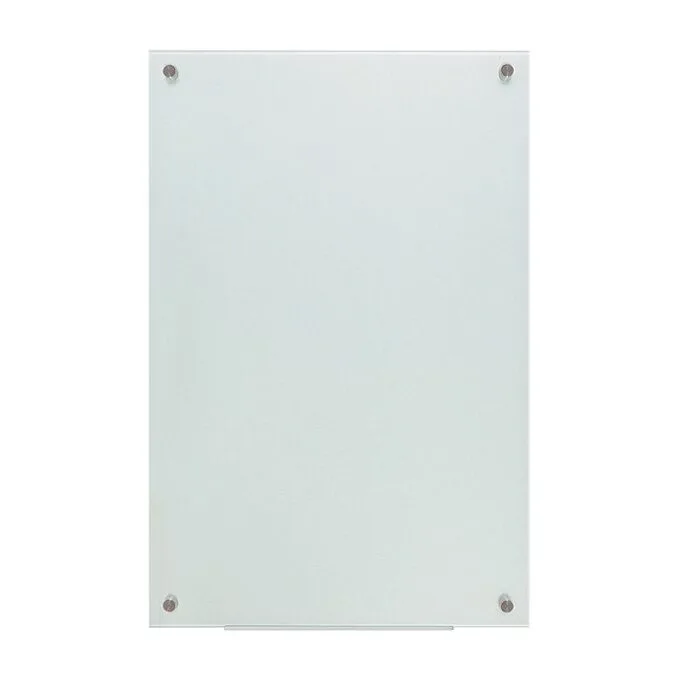 Dry Erase Whiteboard, wall-mounted, glass, 90x120cm — image 3