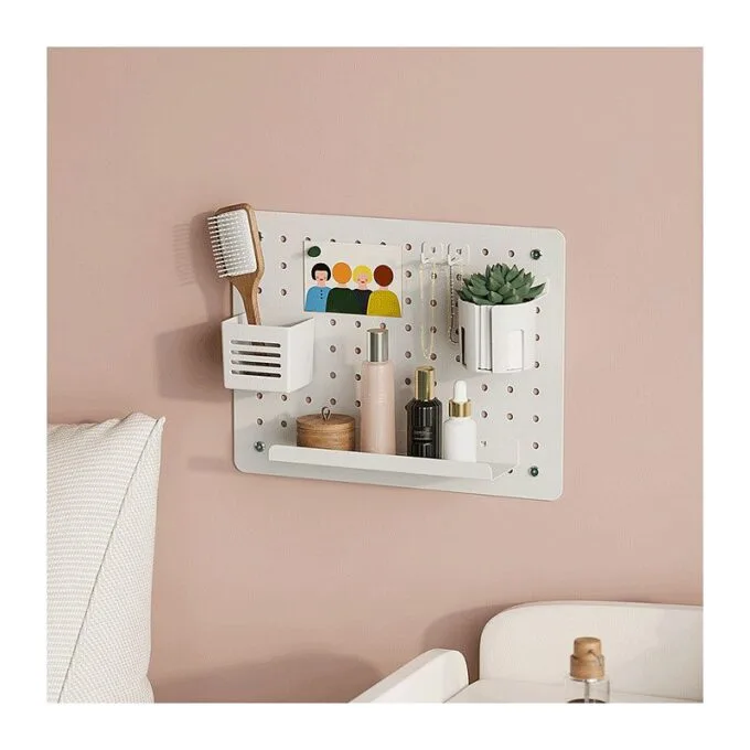 Pegboard, Wall-mounted, Office, 420x320mm, white — image 7
