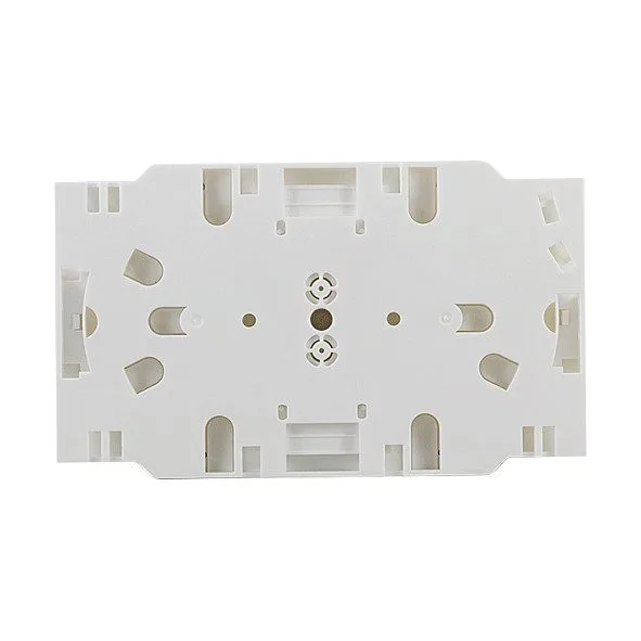 Fiber splice cassette with 12 core splice holder, shrink tube type — image 3
