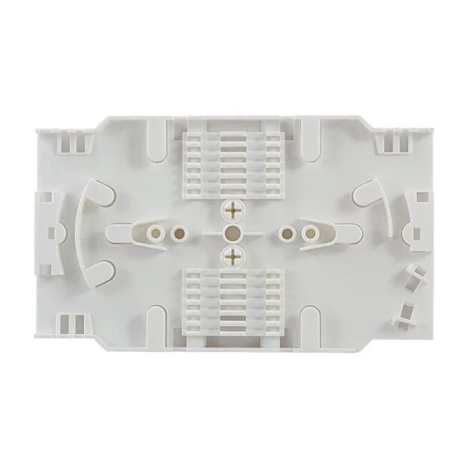 Fiber splice cassette with 12 core splice holder, shrink tube type — image 4