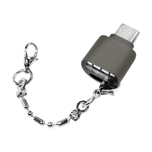 USB 2.0 Cardreader for micro SD card, USB-C — image 2