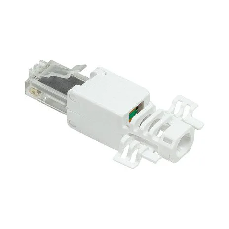 Modular Plug RJ45 Cat.6A, UTP, toolless, white — image 2