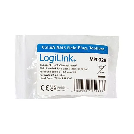 Modular Plug RJ45 Cat.6A, UTP, toolless, white — image 7