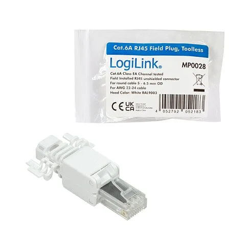 Modular Plug RJ45 Cat.6A, UTP, toolless, white — image 8