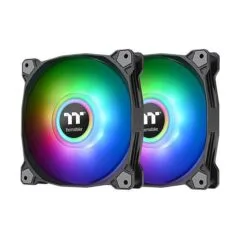 Thermaltake Fan Pure Duo 12 ARGB Sync Radiator Fan 2 Pak Black