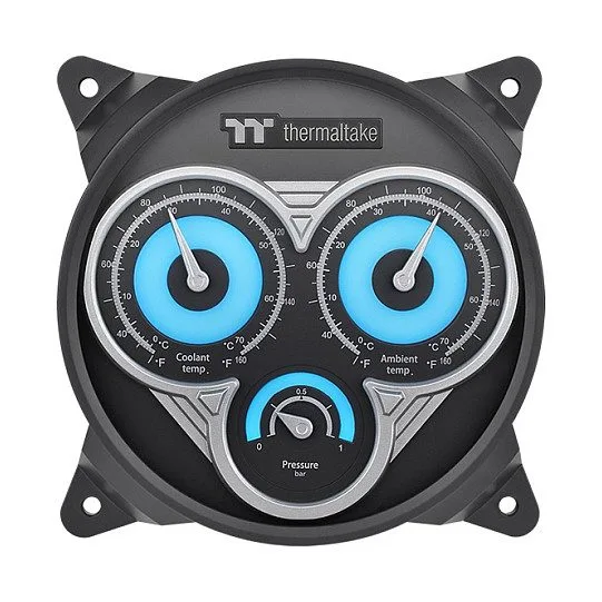 K Thermaltake Pacific TF3 Liquid Cooling System Dashboard Black — image 1