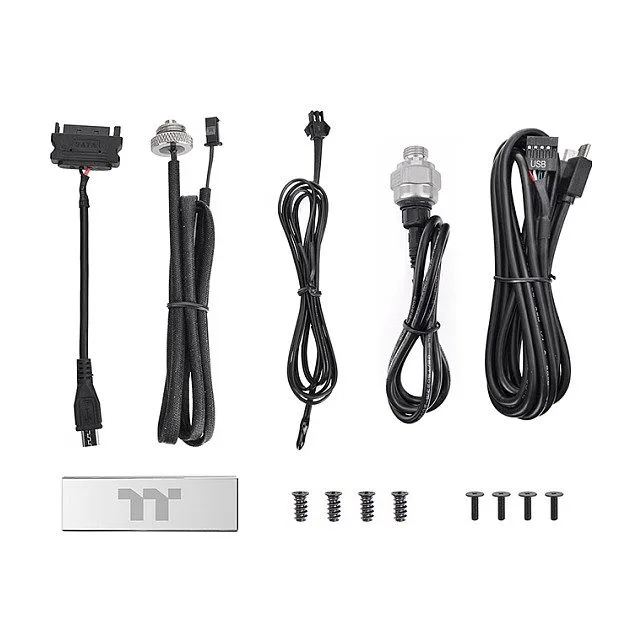 K Thermaltake Pacific TF3 Liquid Cooling System Dashboard Black — image 5