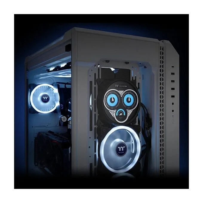 K Thermaltake Pacific TF3 Liquid Cooling System Dashboard Black — image 6