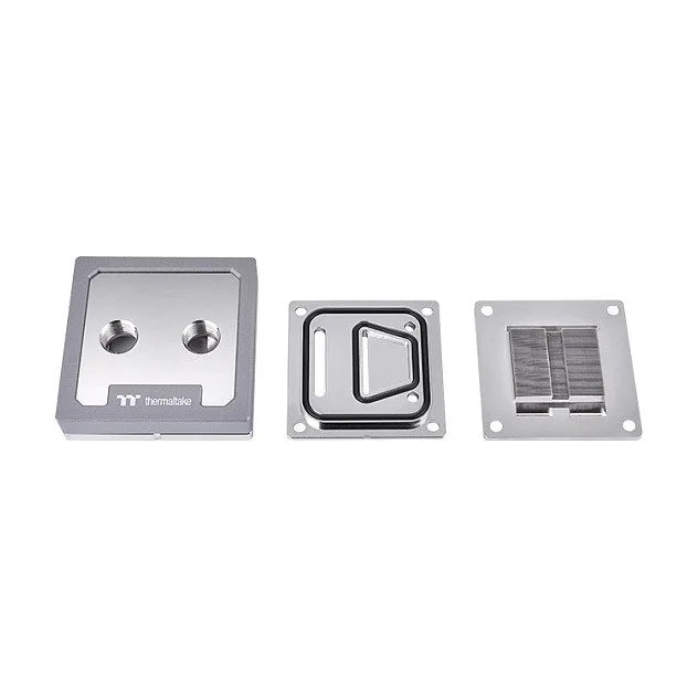 K Thermaltake Pacific W8 CPU Water Block Silver — image 3