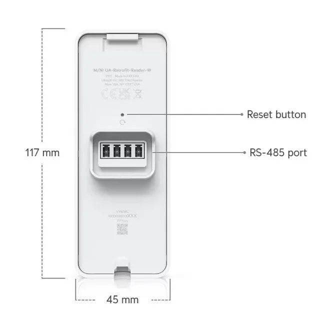 Ubiquiti UniFi Retrofit Reader white UA-Retrofit-Reader-W — image 13