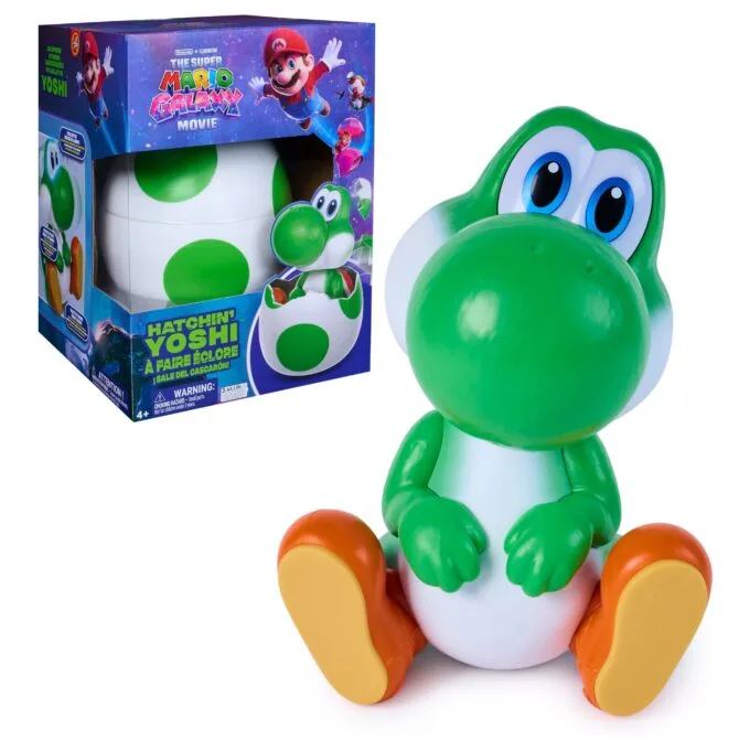 Spinmaster Spin Master Super Mario Yoshi Egg — image 1