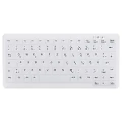Active Key MedicalKey AK-C4110 kabellose Tastatur - QWERTZ DE - weiß