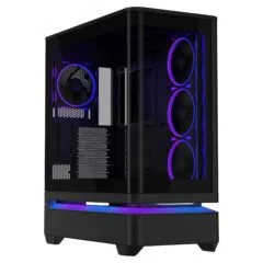 ASUS PRIME AP304 TG ARGB ATX Black Edition Gaming Gehäuse