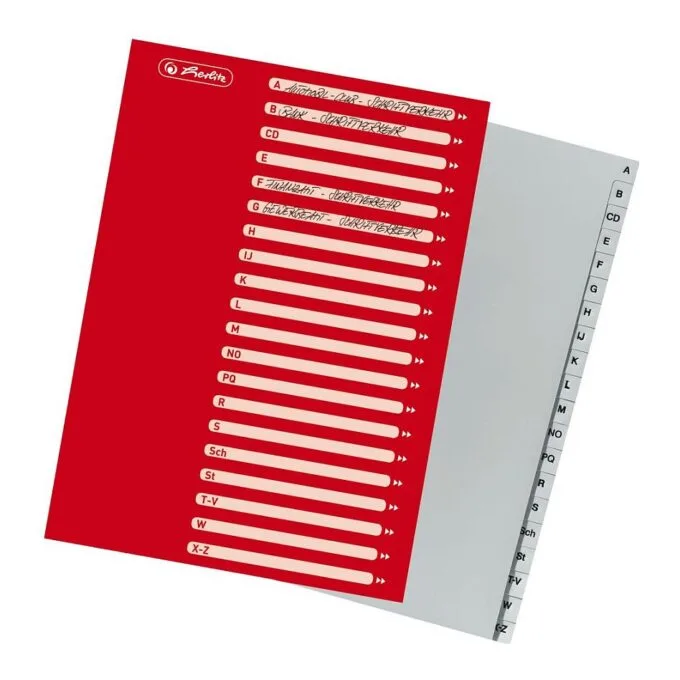 Herlitz Register 20tlg A4 PP A-Z A4 — image 2
