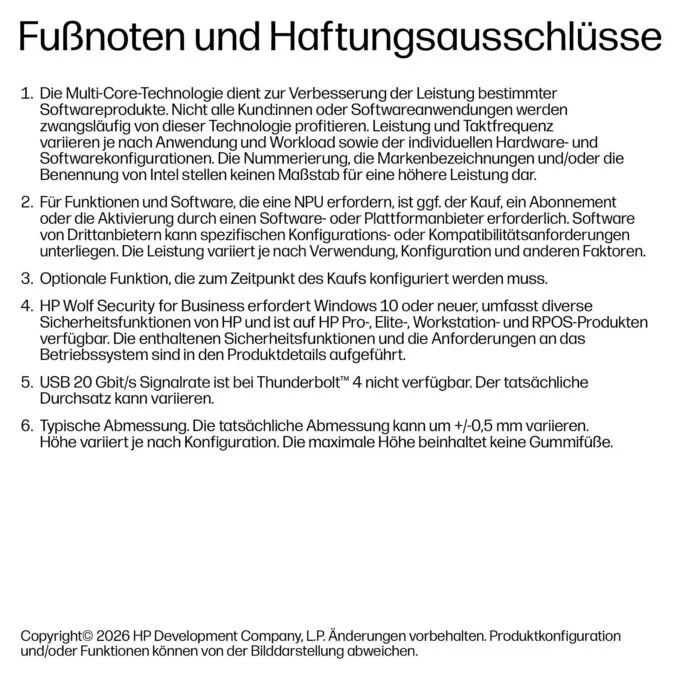 HP ProBook 4 G2i Core7 350/32GB/512SSD/W11 Pro 1J Gar (DE) — image 10