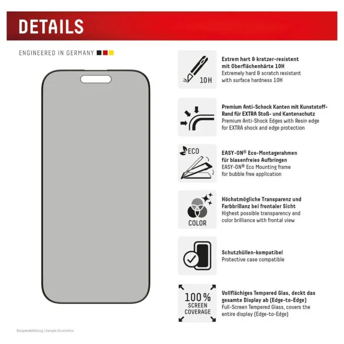 Privacy Glass FC iPhone 16 Pro — image 2