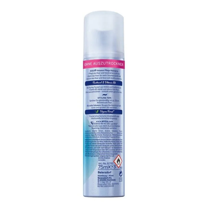 NIVEA VOLUME & HOLD Styling Spray 75,0 ml — image 2
