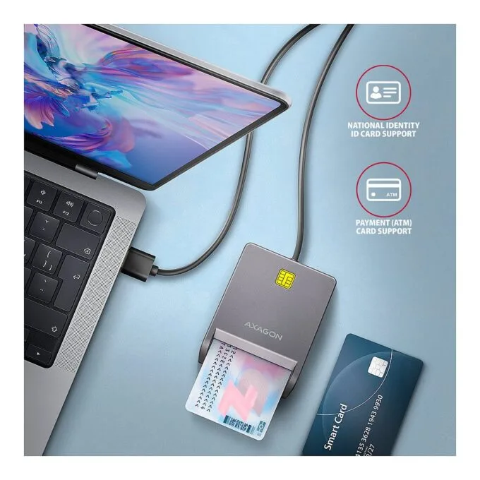 CRE-SM3T USB Smart card FlatReader — image 3