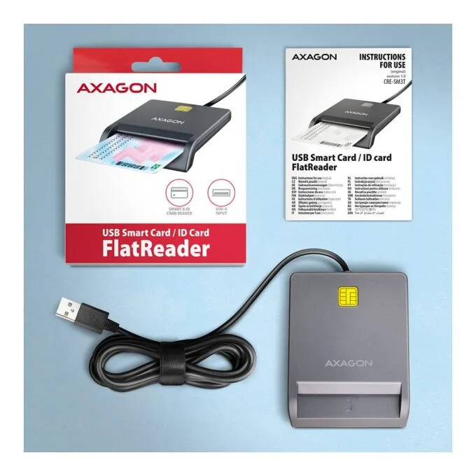 CRE-SM3T USB Smart card FlatReader — image 6